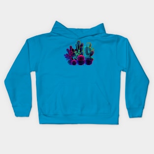 Neon Cactus Kids Hoodie